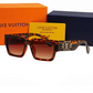 LEM448 Designer sunglasses luxury Spicy girl style sunglasses for women Sexy trend men gift glasses Beach shading UV protection polarized glasses with box