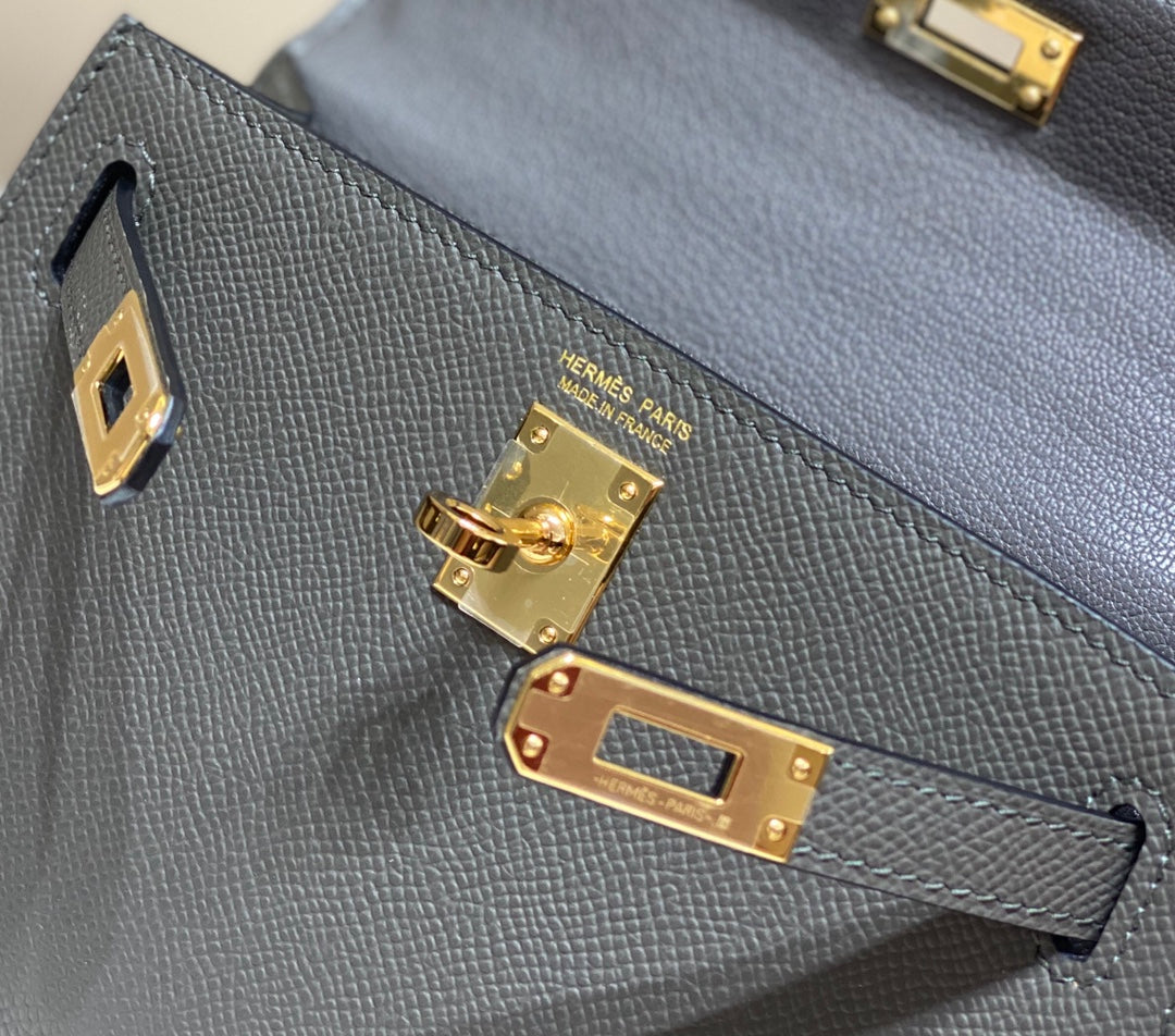 HEM93 TOP Original Top-grade original single-layer leather New Genuine Leather Women's Crossbody Stewardess 19CM