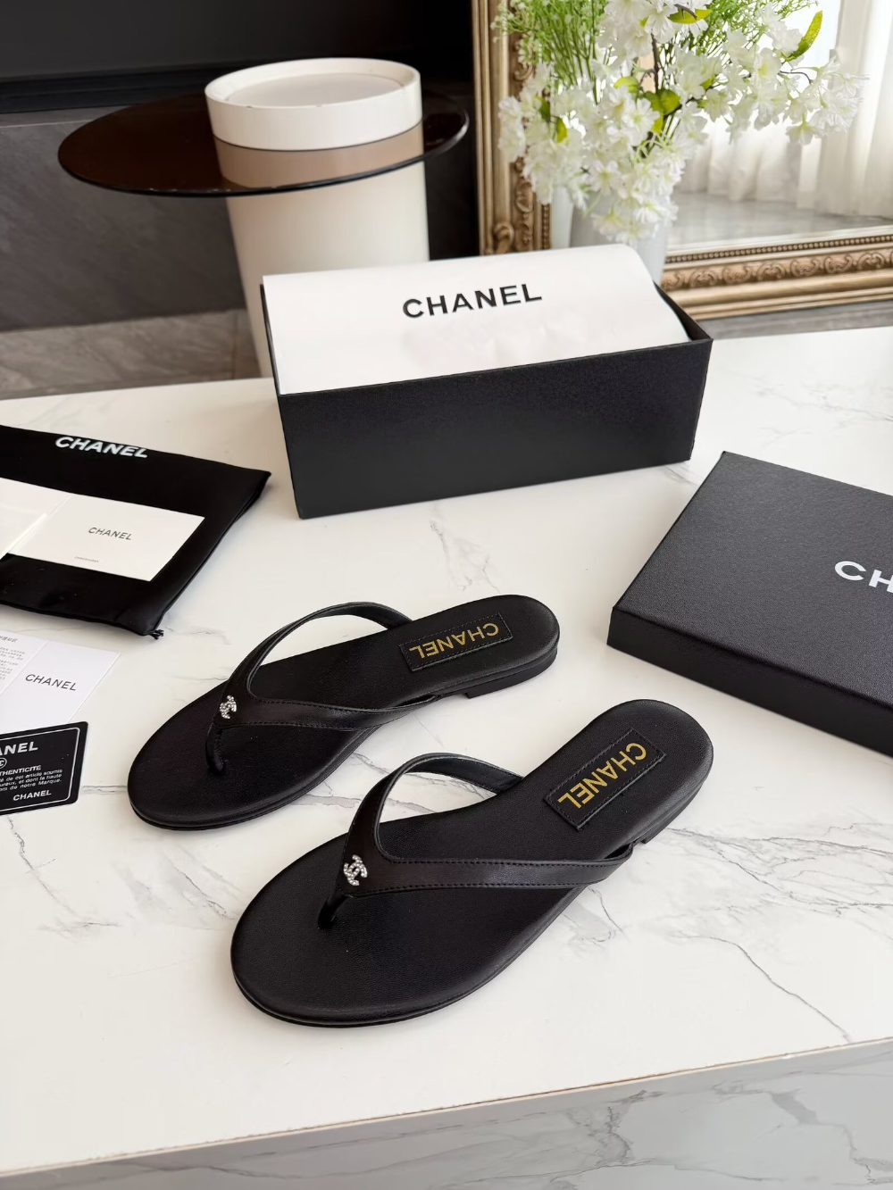 CEM338 New arrive fashion black white shose for woman beautiful Slippers gift to choose