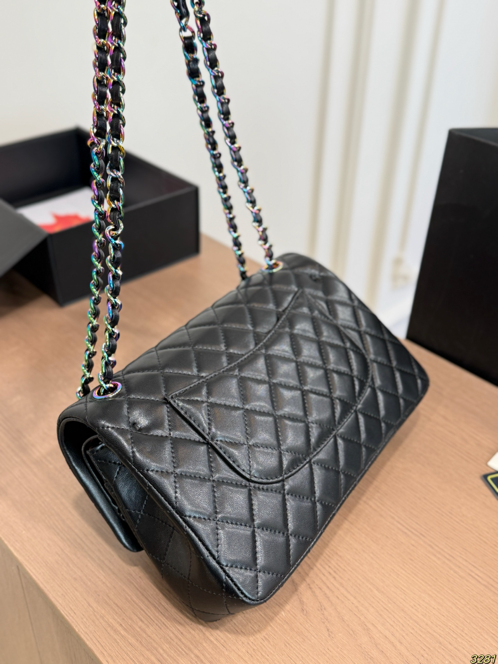 CEM467 New arrive fashion black white yellow peach red lake blue red  purple color bag for woman beautiful gift to choose 25*15cm