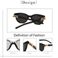 TEM59 Designer sunglasses luxury Spicy girl style sunglasses for women Sexy trend men gift glasses Beach shading UV protection polarized glasses with box