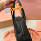 MIU08  New arrive fashion black brown pink white coffee bag for woman hands bag beautiful gift to choose gift   32*22cm