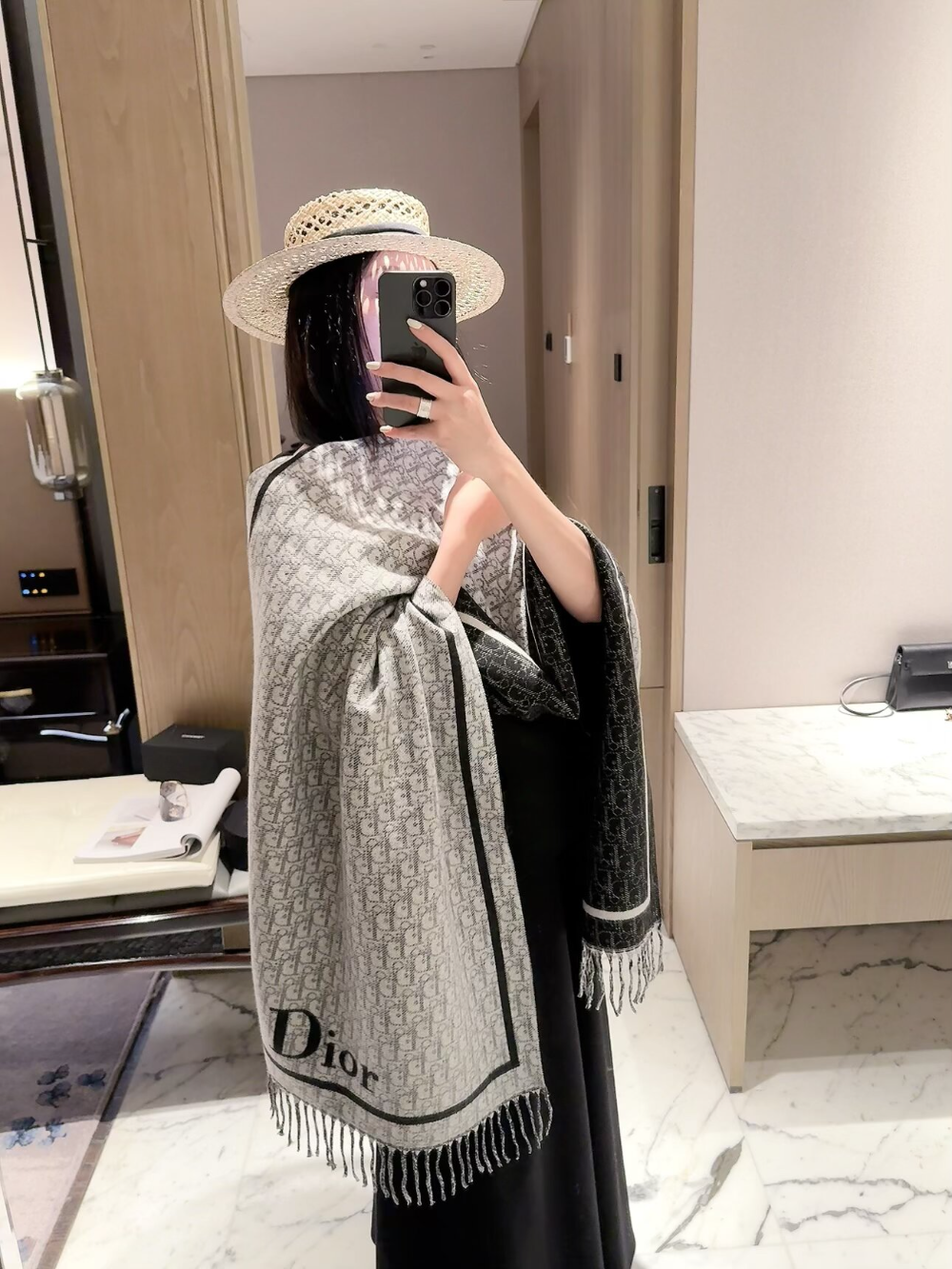 DEM393 new arrive  Hot sale black grey pink color fashion beautiful  scarf  for woman gift  to choose