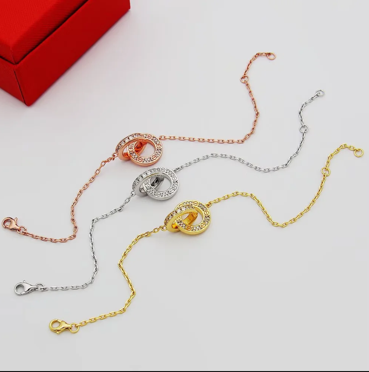 CREM208  New Arrive Fashion  Hot Sale Love Bangle Braclet for Woman Jewelry To Choose Gift