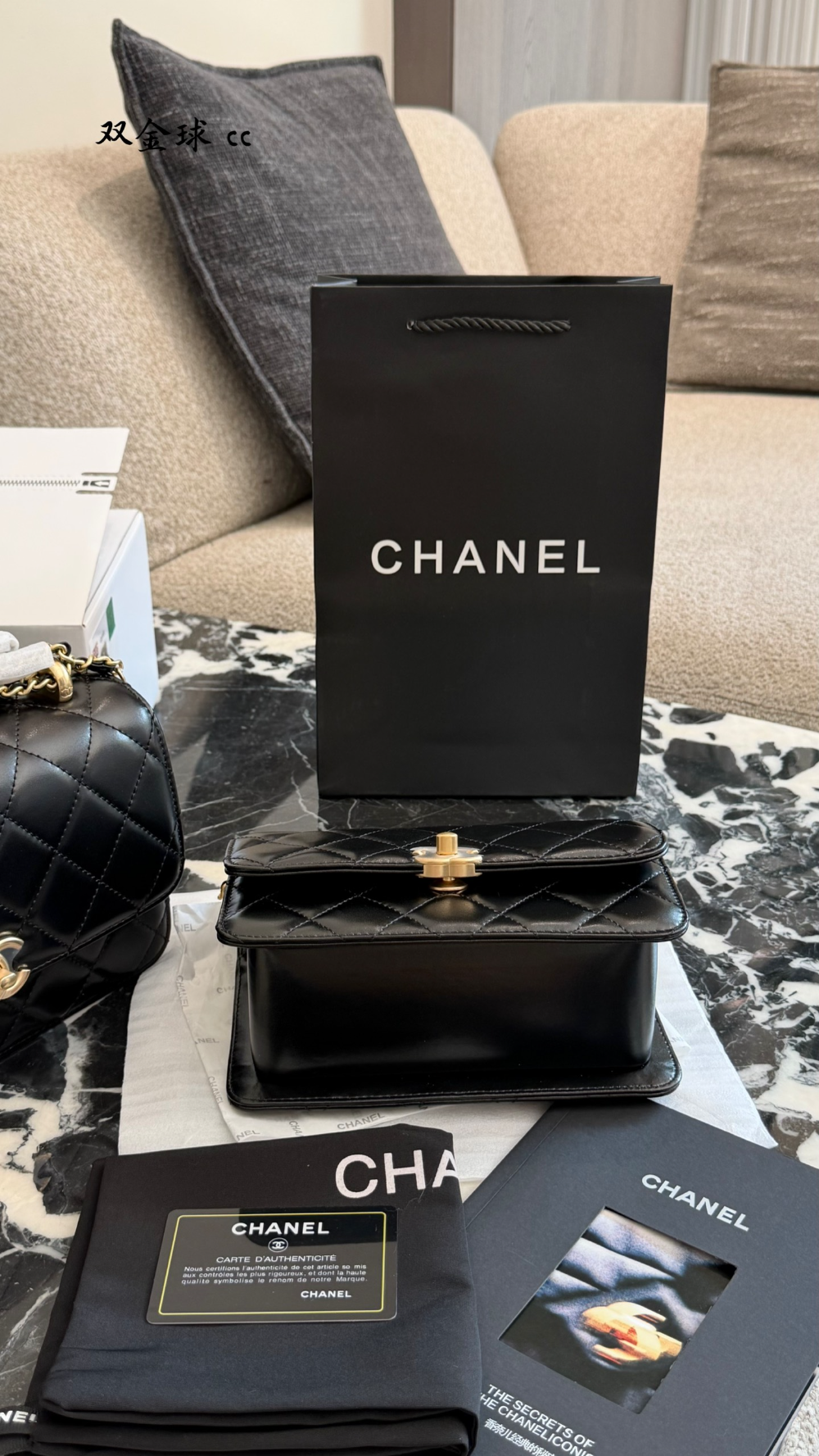 CEM385 New arrive fashion black white color bag for woman beautiful gift to choose 2 size