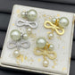 DEM247 New Arrive Fashion  Hot Sale  with Diamond Pearl Earring  for Woman Jewelry To Choose