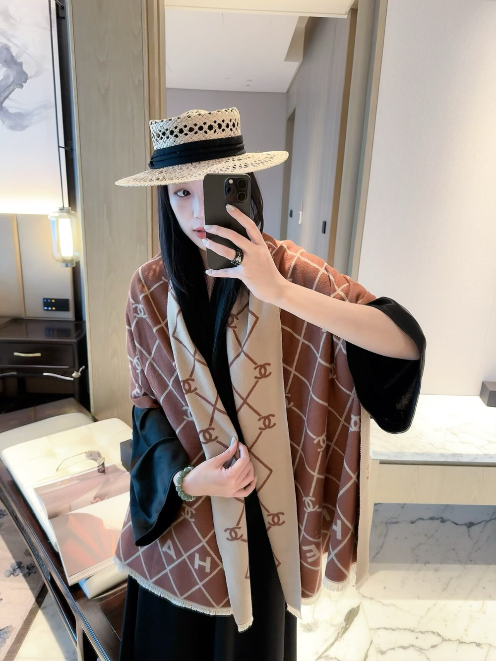 CEM421 new arrive  Hot sale black brown blue khaki pink color fashion beautiful  scarf  for woman gift  to choose