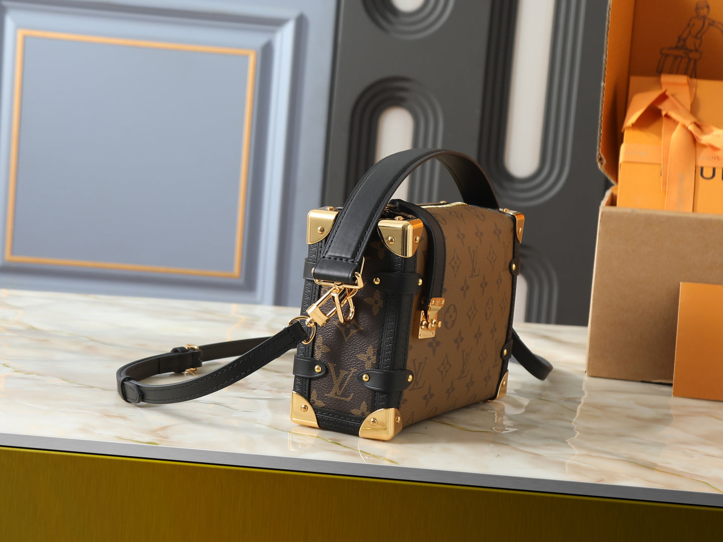 LEM94  New arrive fashion gray bag for woman beautiful gift to choose gift size to choose 19*12*7.5CM