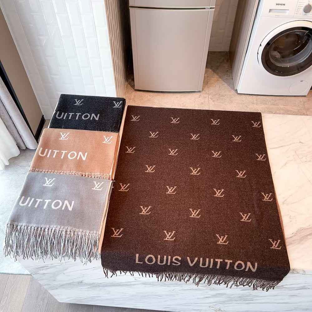 LEM293 New top Women Man Designer Scarf fashion brand 100% Cashmere Scarves For Winter Womens and mens Long Wraps Size 180✖️60cm