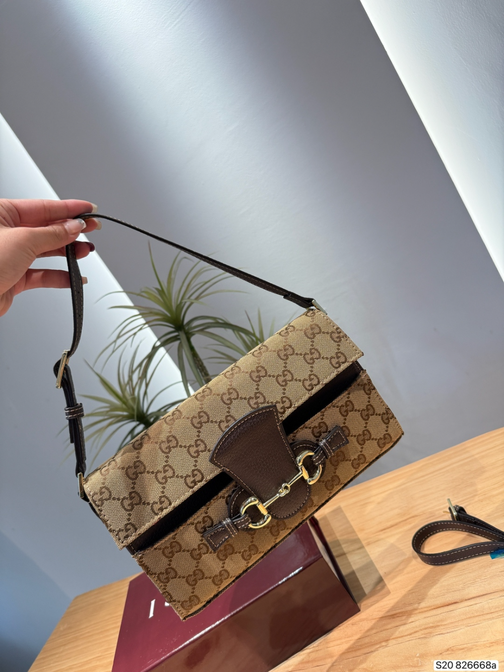 GEM262 New arrive fashion khaki bag for woman hands bag beautiful gift to choose gift  26*16cm
