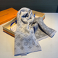 LEM606 new arrive  Hot sale grey deep blue color fashion beautiful  scarf  for woman gift  to choose 30*180cm