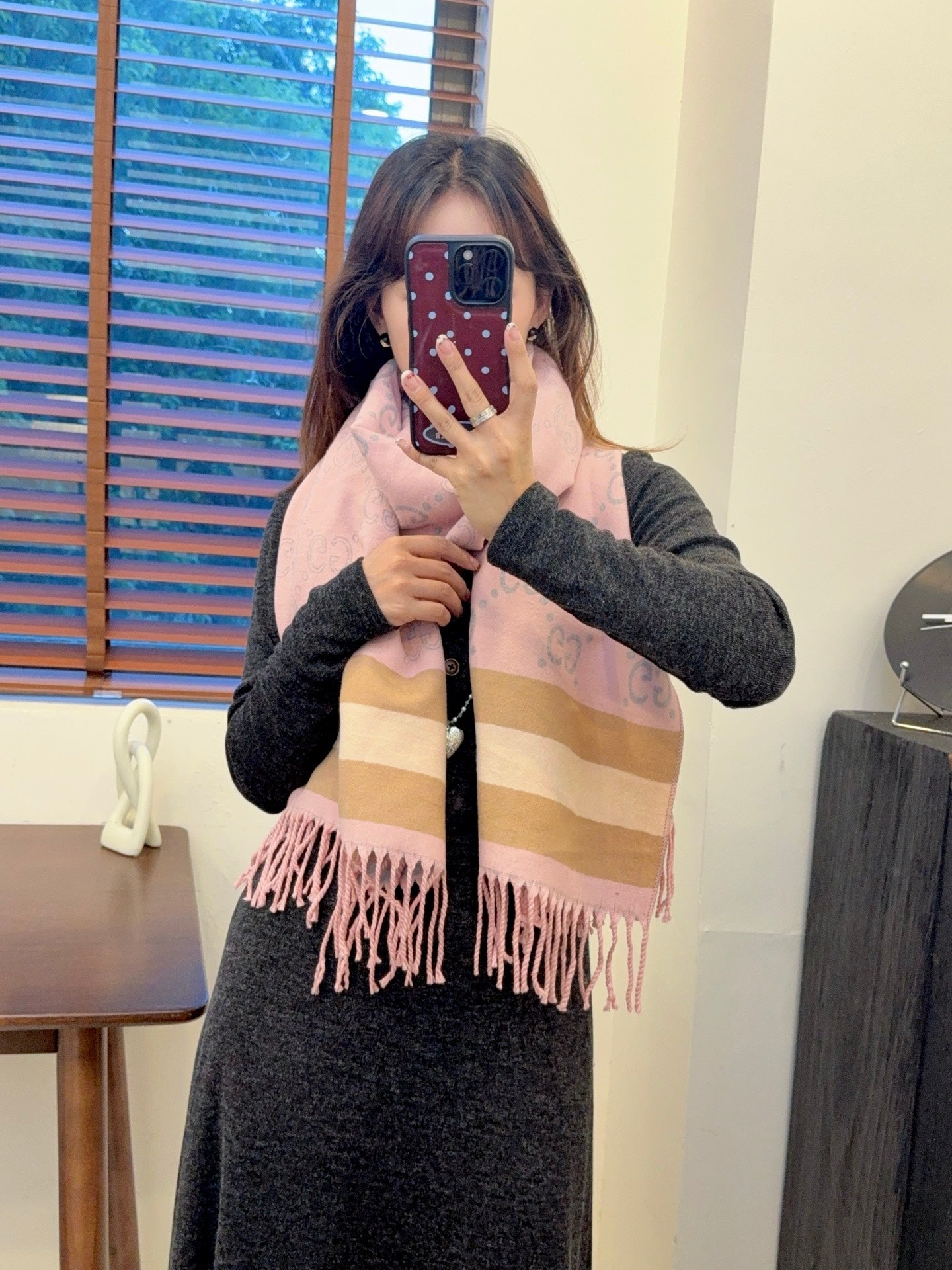 GEM108 designer head scarf womens wool scarf cashmere thick shawl Women's long winter wool cashmere shawl Headscarf fringe fashion new style 65*180cm