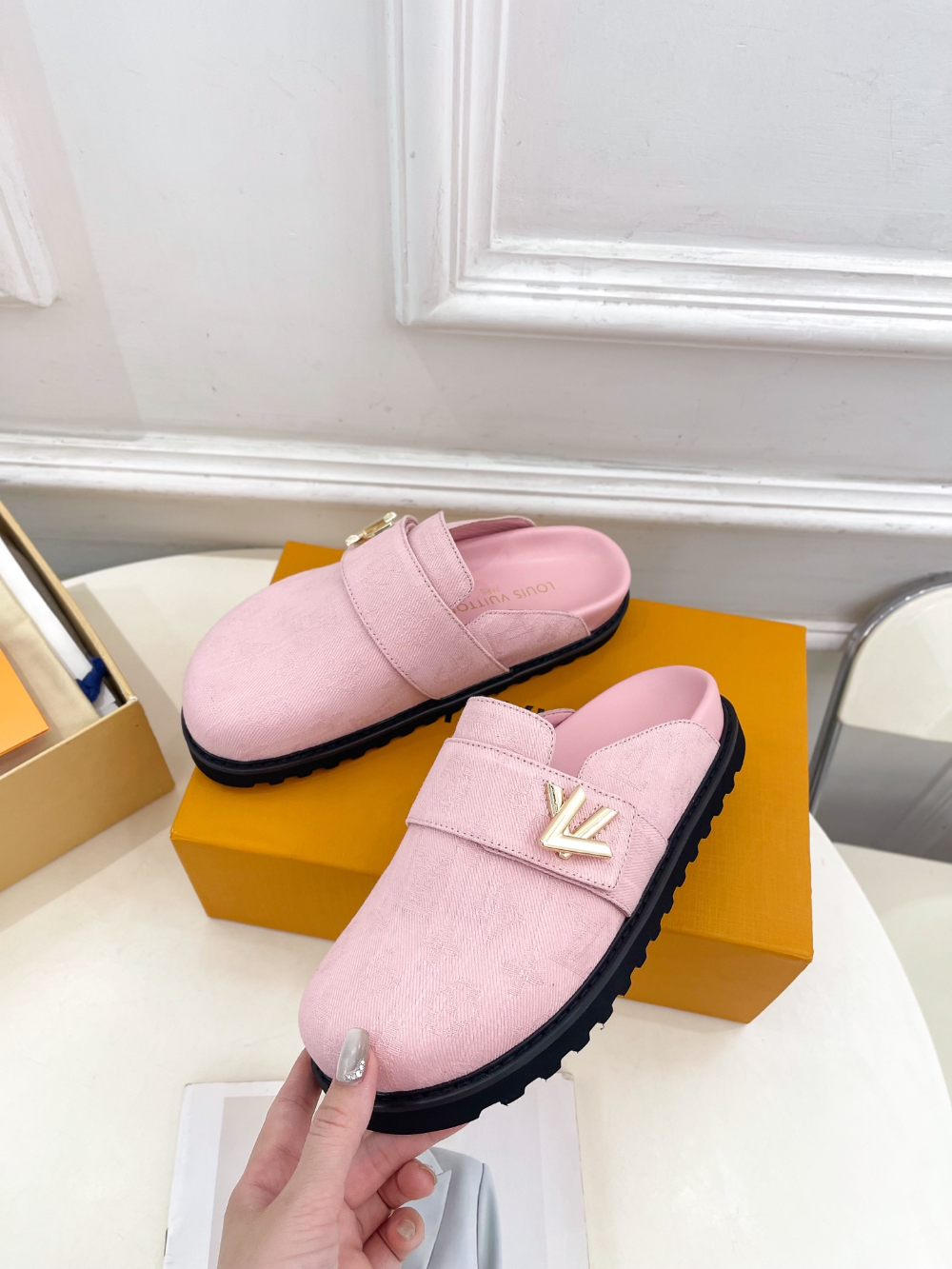 LEM451  Designer women Slippers sandals shoes for women high quality size 35 to 41