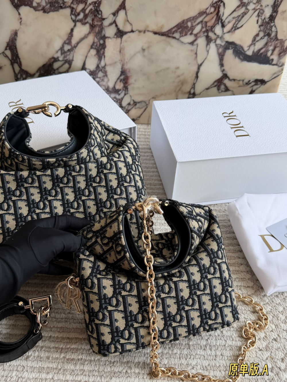 DEM328 New arrive fashion black  color bag for woman beautiful gift to choose gift size to choose 2 size