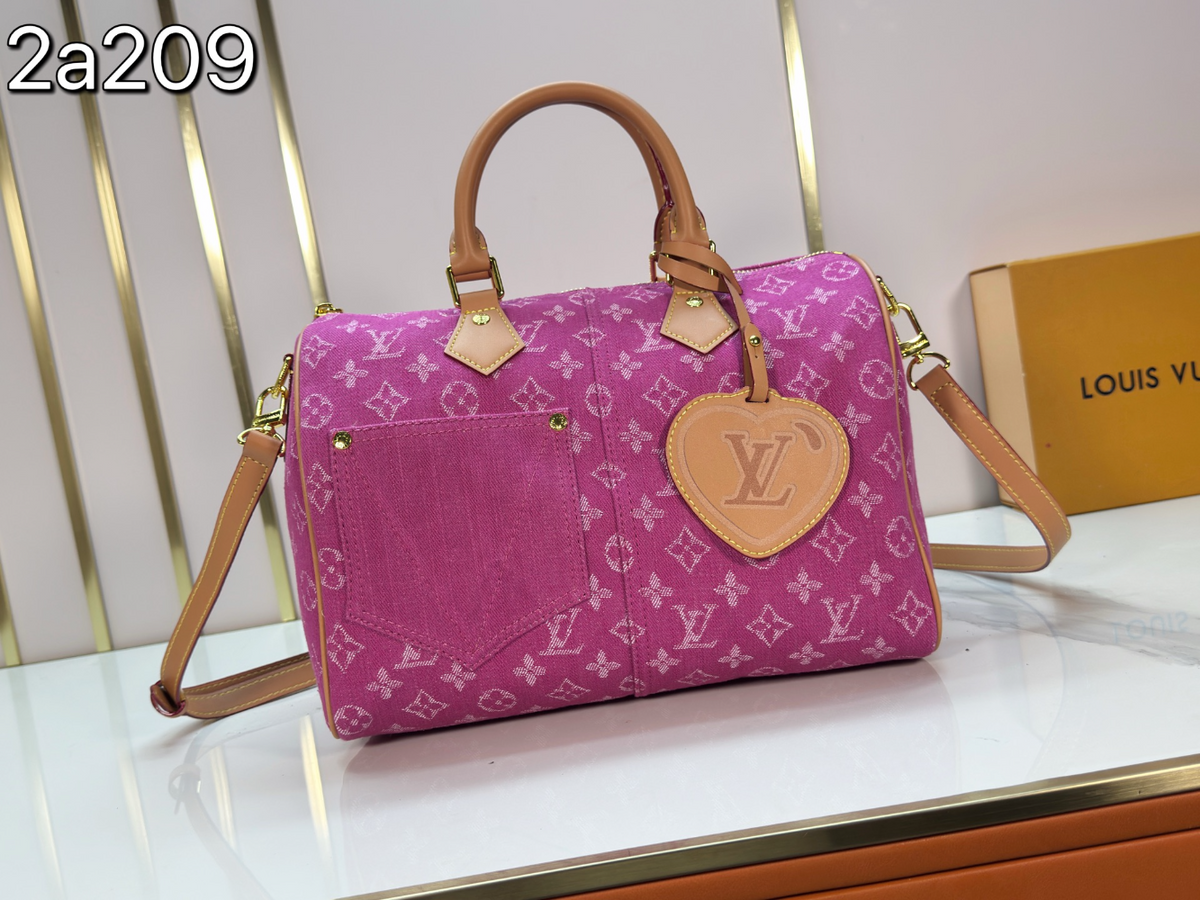 LEM618 New arrive fashion blue pink bag for woman hands bag beautiful gift to choose gift 30*21*17cm