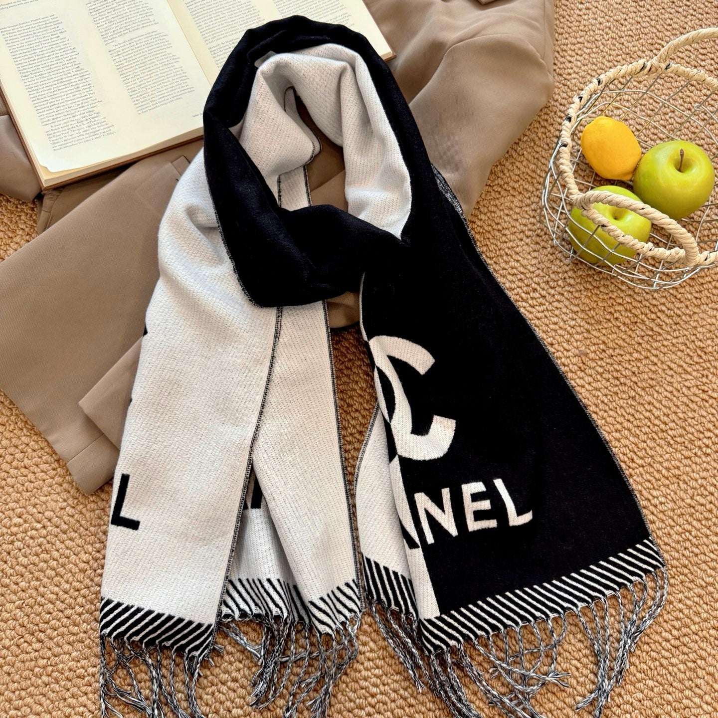 CEM178 inter scarf Shawl designer scarf women plaid cashmere long tassels soft sjaal brown scarves for women scarf man winter warm breathable simple style 45*180cm