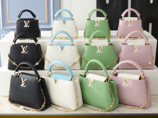 LEM512 New arrive fashion black white green pink bag for woman hands bag beautiful gift to choose gift 3 size