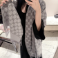 GEM268 new arrive  Hot sale dark gray color fashion beautiful  scarf  for woman gift  to choose 60x180cm