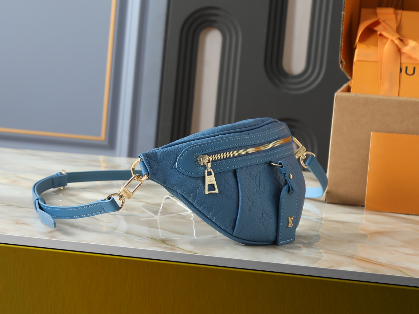 LEM508  New arrive fashion blue bag for woman beautiful gift to choose gift size to choose 31 x 15 x 6 CM
