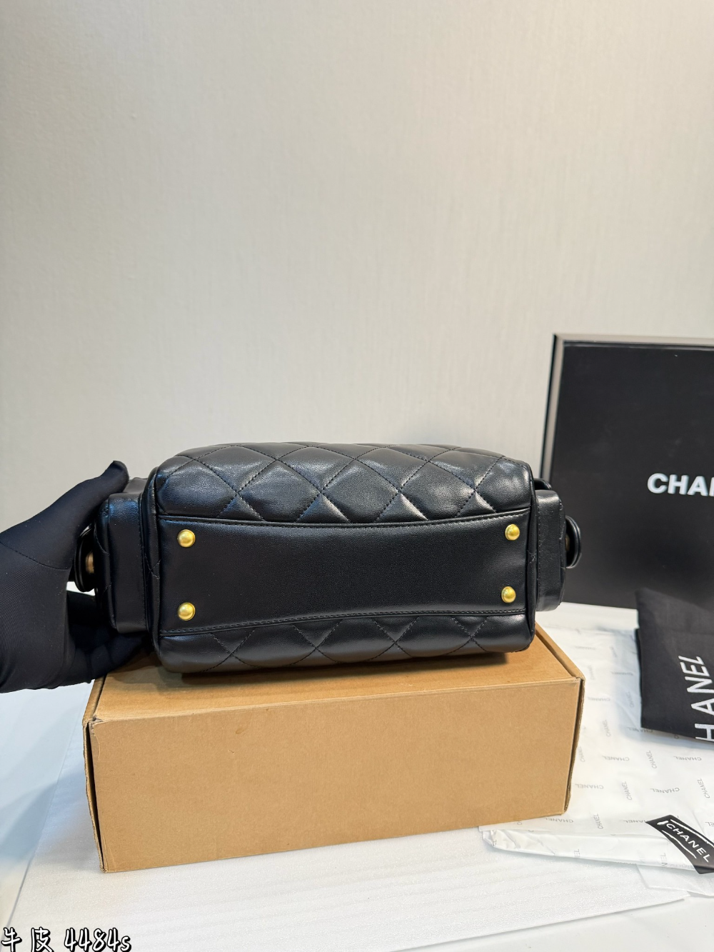 CEM294 New arrive fashion black bag for woman hands bag beautiful gift to choose gift 25*15cm