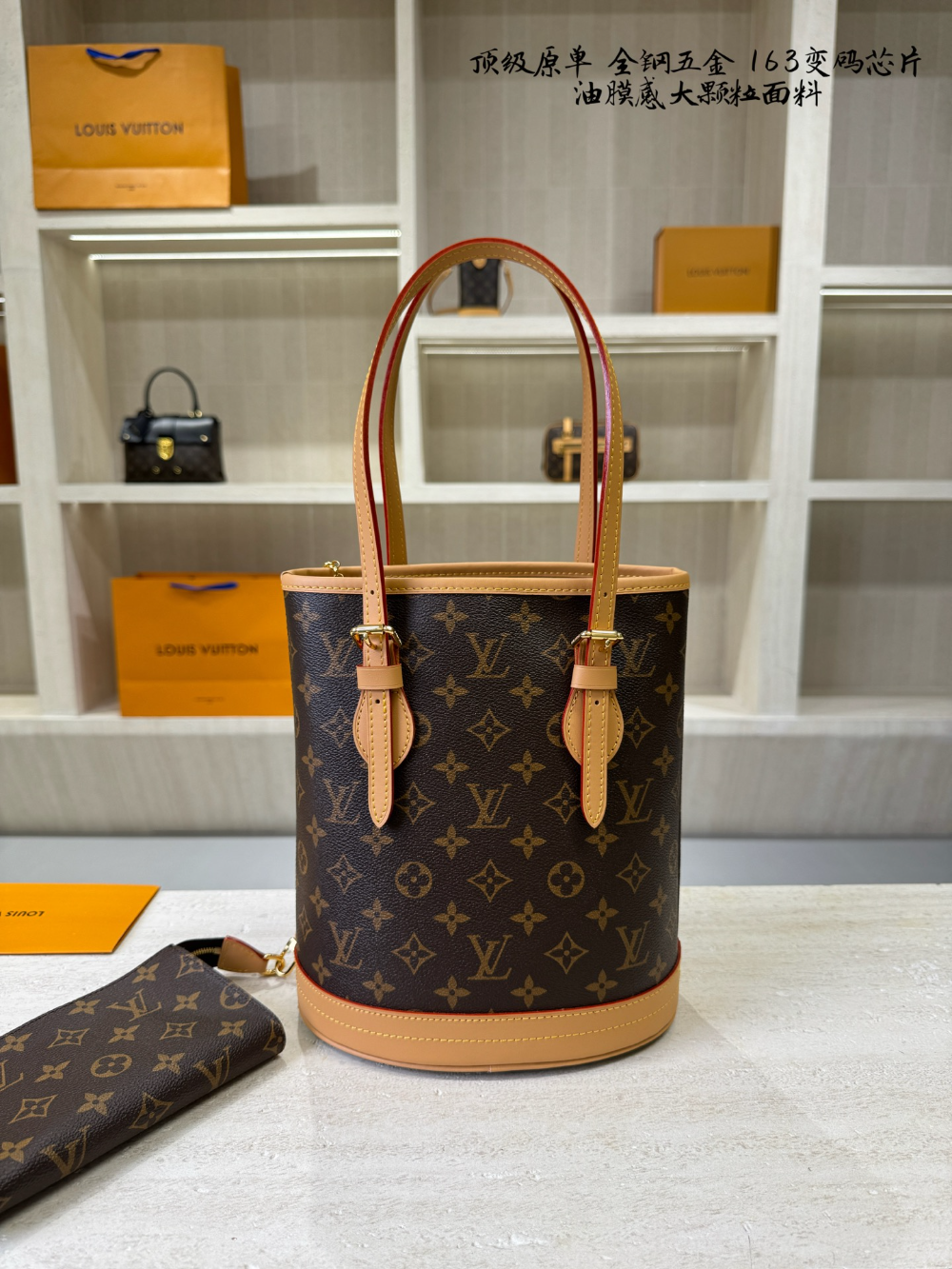 LEM542 New arrive fashion brown color bag for woman beautiful gift to choose 23*26cm