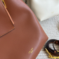 CLEM39 New arrive fashion black white brown blue bag for woman hands bag beautiful gift to choose gift 19×11.5×18cm