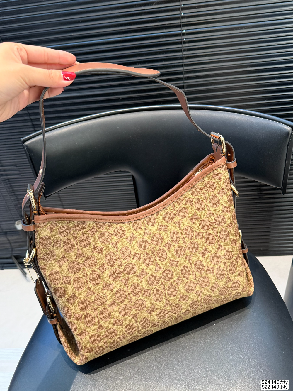 COEM12 New arrive fashion yellow dark brown color bag for woman beautiful gift to choose 2 size
