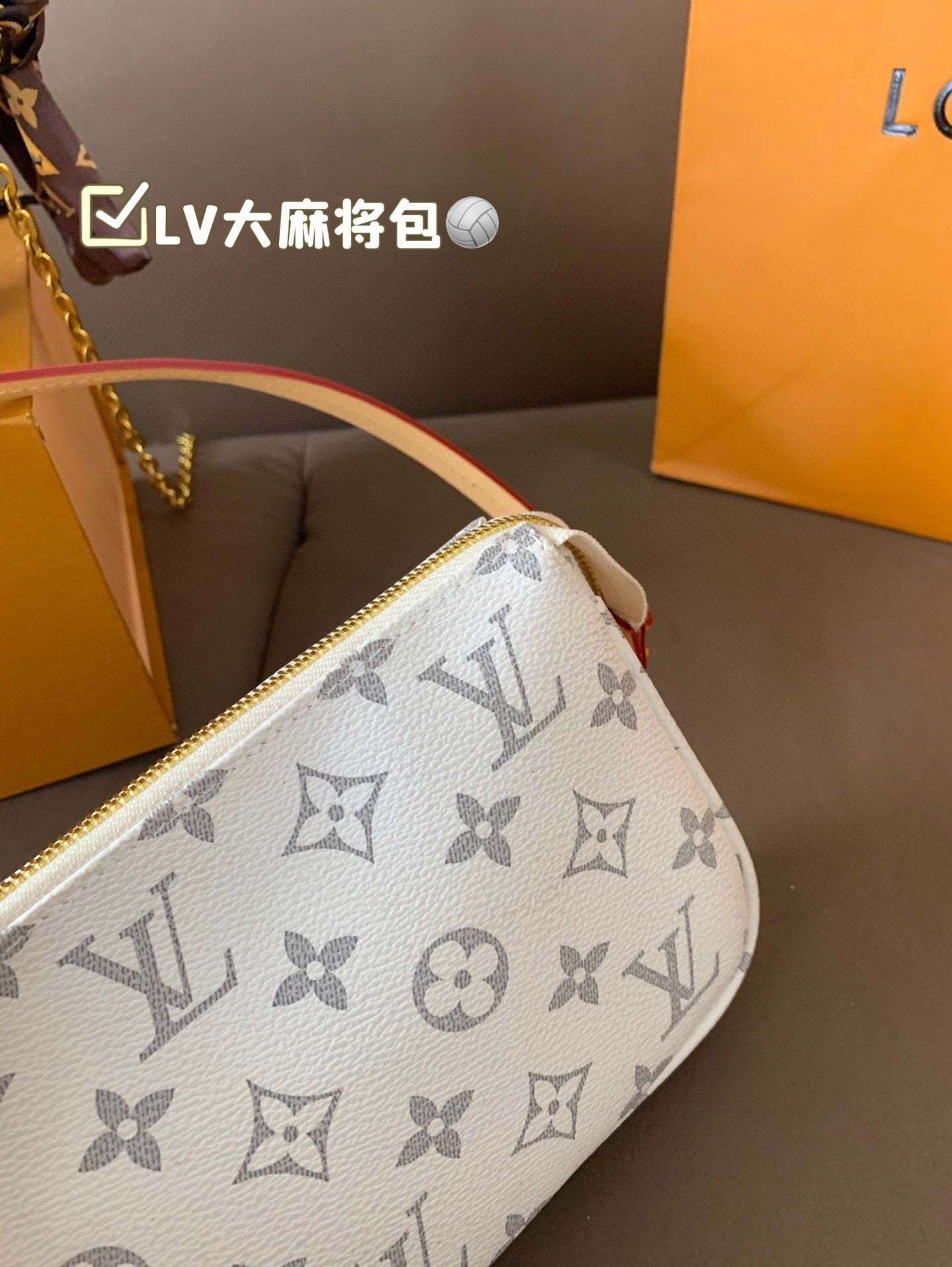 LEM314 New Arrive Hot Sale Black white design  Fashion wallet Bag It Come with Box 22*12cm