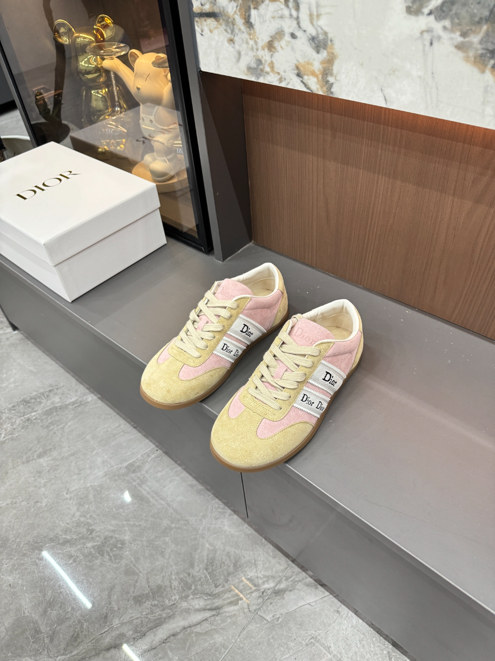 DEM326 Womens  men  Shoes Fashion Female Luxury Designer yellow Ladies shoes size 35-45