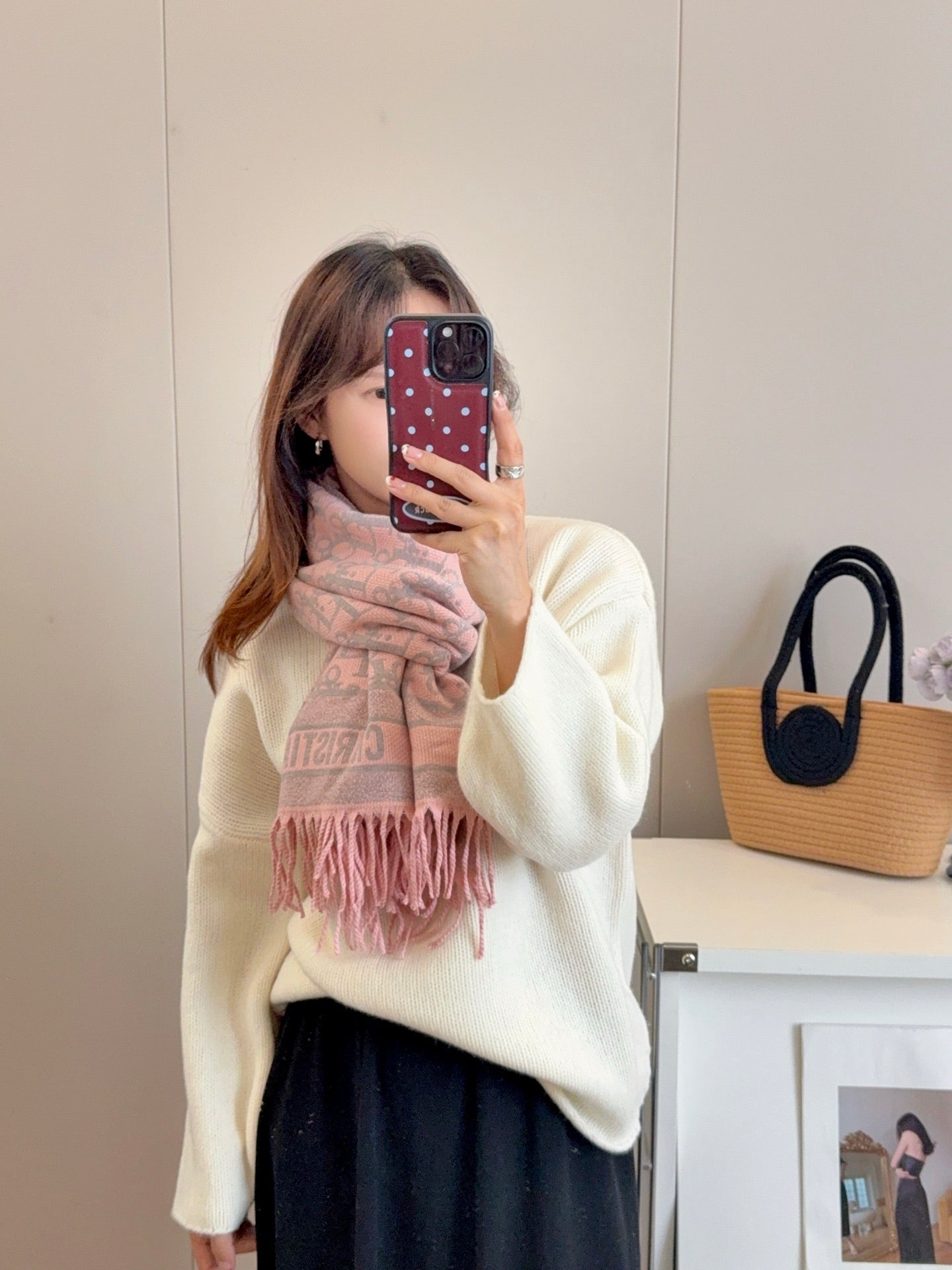 DEM231 Classic Luxury Designer scarf cashmere fringe Designer scarf Scarf shawl blanket Winter for women and men Size 65*180cm