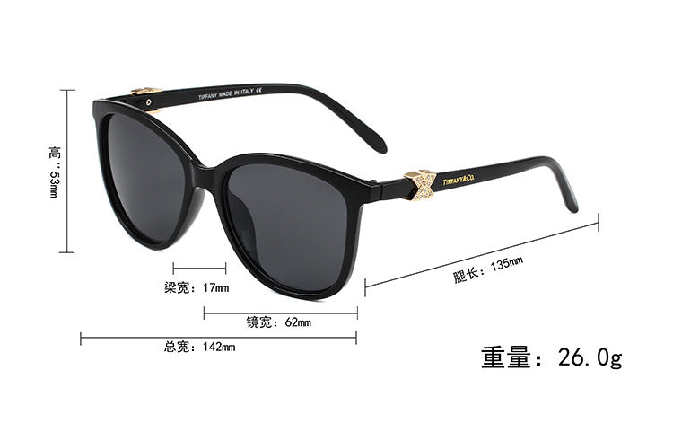 TEM38 Designers Men Classic Brand Retro women Sunglasses  Eyewear Metal Frame Sun Glasses Woman glass lenses aviator sunglasses With box