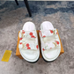 LEM501 New arrive fashion black white shose for woman beautiful Slippers gift to choose