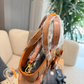 COEM16 New arrive fashion brown pink black white color bag for woman beautiful gift to choose size 19×19cm