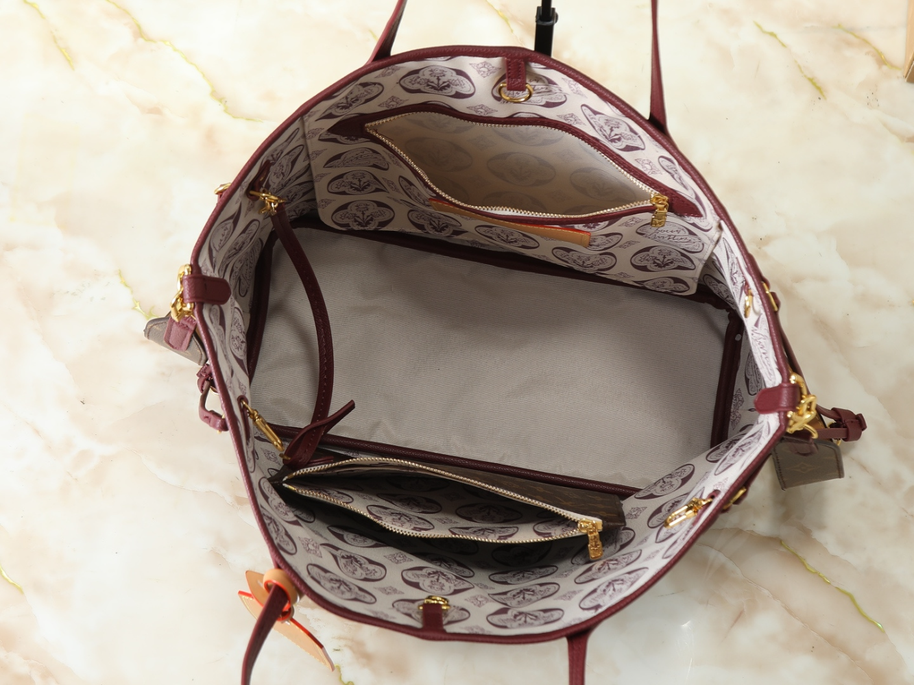 LEM489 New arrive fashion  brown bag for woman hands bag beautiful gift to choose gift 31 x 28 x 14cm