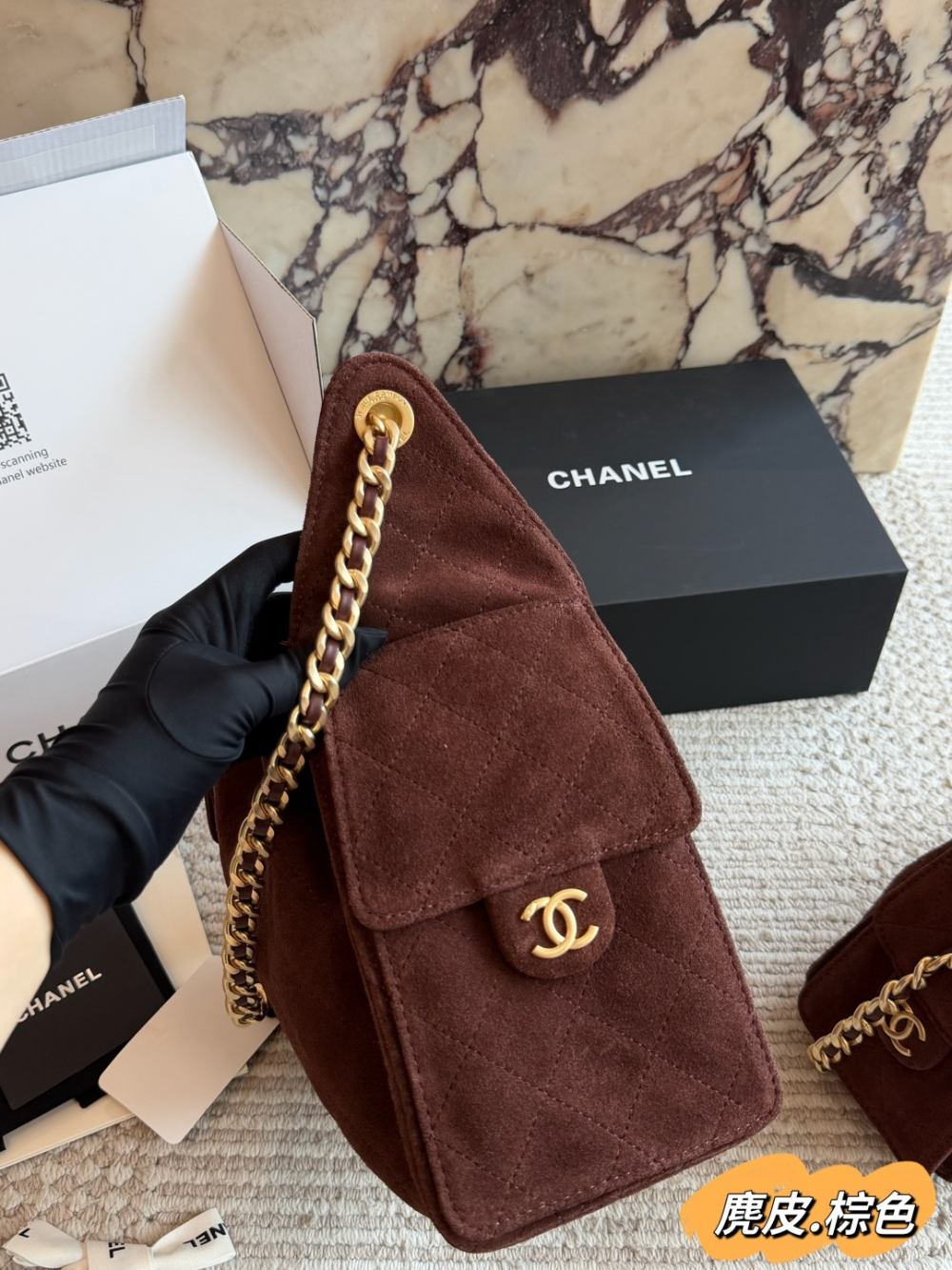 CEM327 New arrive fashion brown color bag for woman beautiful gift to choose gift size to choose 2 size