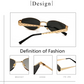 GEM217 Designer sunglasses luxury Spicy girl style sunglasses for women Sexy trend men gift glasses Beach shading UV protection polarized glasses with box
