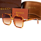 GEM219 Designer sunglasses luxury Spicy girl style sunglasses for women Sexy trend men gift glasses Beach shading UV protection polarized glasses with box