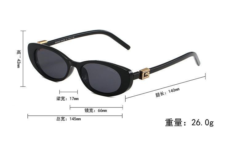 GEM129 sunglasses for woman designer sunglasses man sun glasses designer glasses Fashion Frameless Rectangle Sunglass UV400