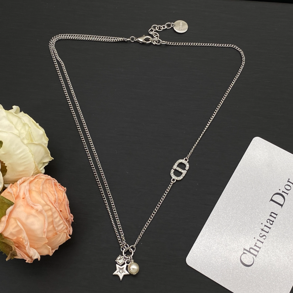 DEM389 Hot sale Fashion Titanium Stainless Steel heart Wedding diamond Necklace Bague Femme for woman gift