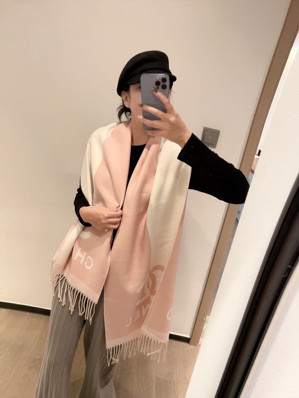LEM608 new arrive  Hot sale black brown greg pink color fashion beautiful  scarf  for woman gift  to choose 45*170cm