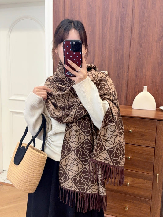 WEM01 luxury Designer Cashmere Scarf Winter Women Long Scarf Quality Headband Fashion Men brand Scarves Classic Printed Check Big Plaid Shawls Soft comfortable gift 65*180CM