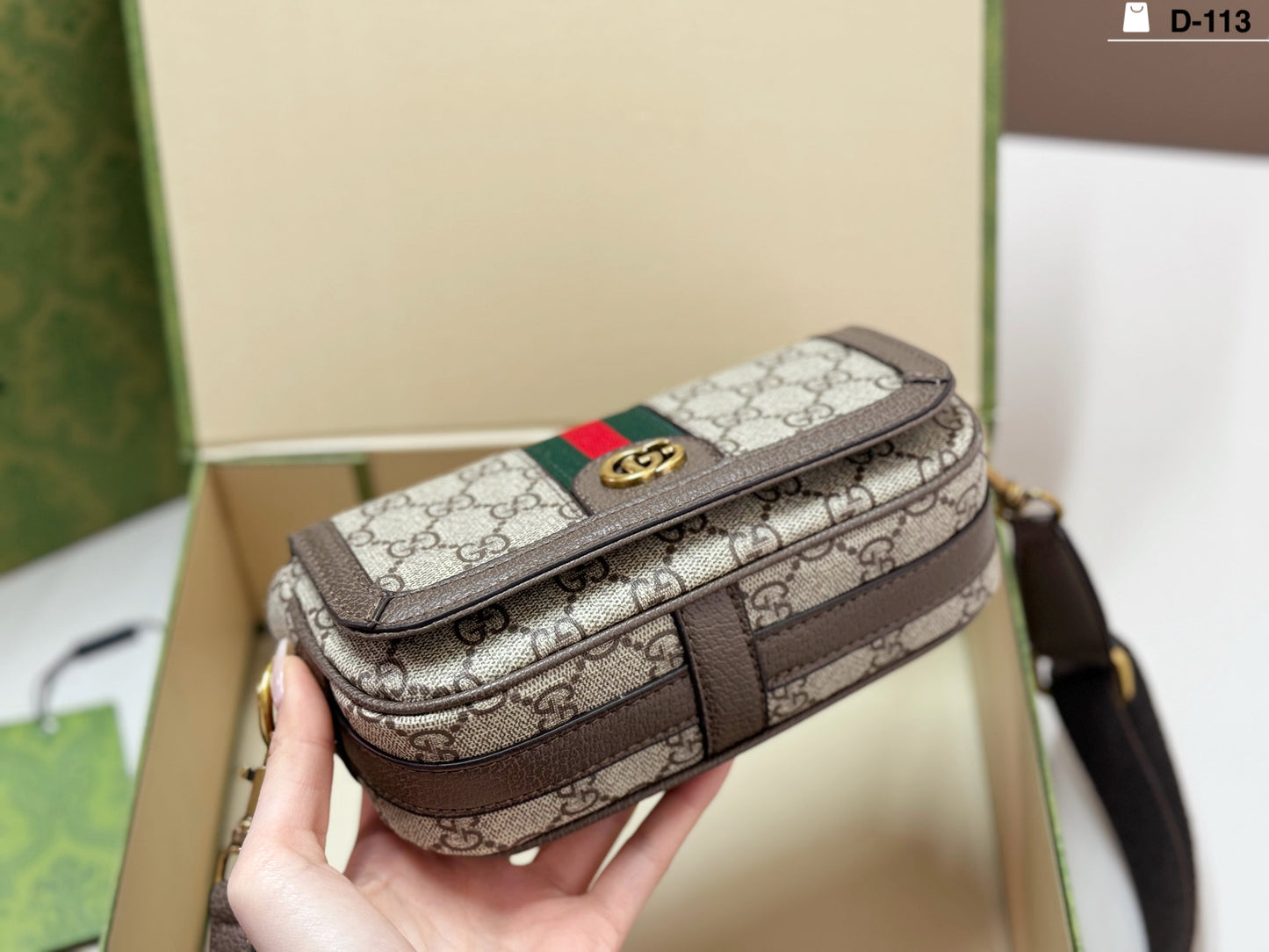 GEM148 New arrive fashion  brown color cute bag for woman man handbag Canvas tote bag size 20x14 cm
