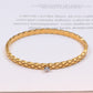 CEM188  Fashion  Stainless Steel 3 Color Bracelet with Stone Gold Silver Color Bracelet Bangle Bague Femme for Woman Gift