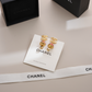 CEM501 New arrive fashion gold color earring  for woman jewelry beautiful jewelry no with box