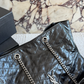 SEM14 New arrive fashion black  bag for woman hands bag beautiful gift to choose gift 2 size