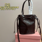 MIU05 New arrive fashion black white brown caramel color bag for woman beautiful gift to choose size 17*20CM