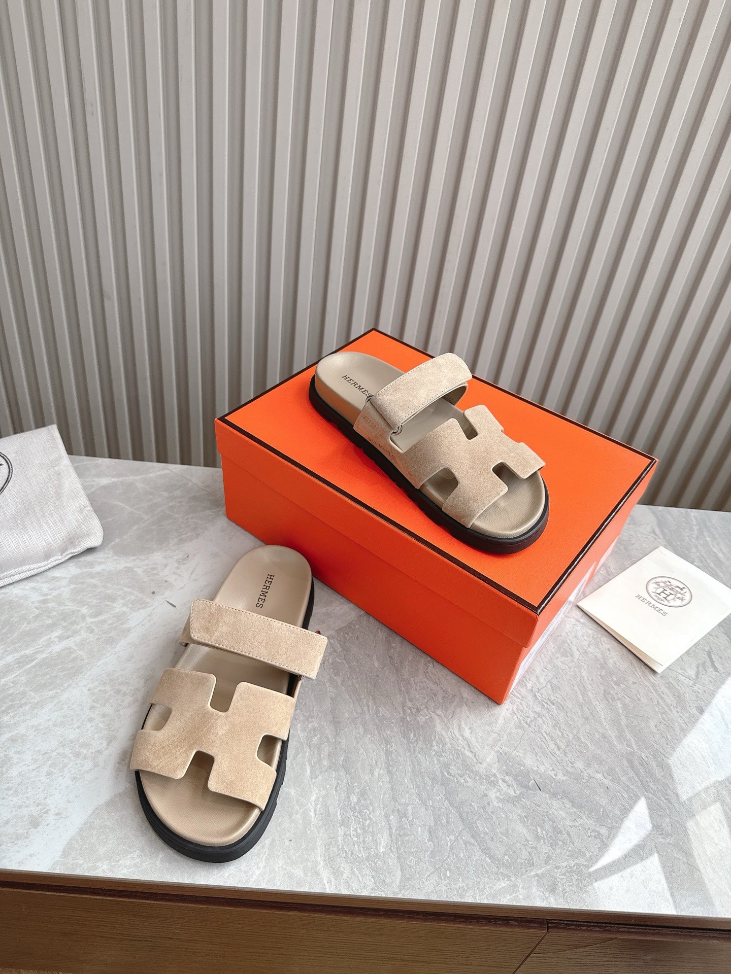 HEM102 Designer women Slippers sandals shoes for women mix color shoes high quality size 35 to 42