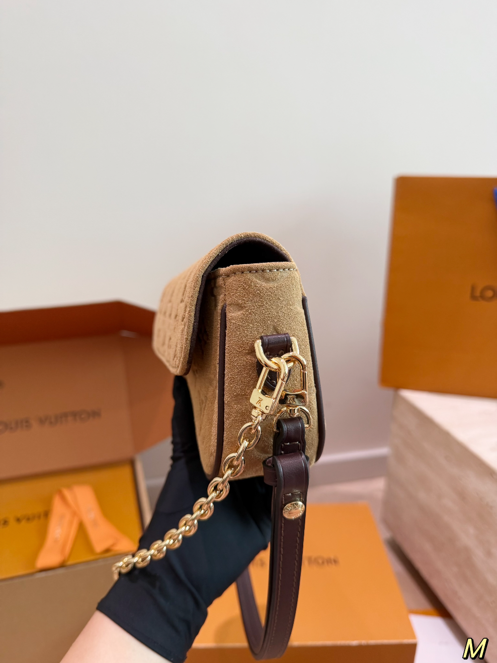 LEM597 New arrive fashion light brown color bag for woman beautiful gift to choose size 22*13cm