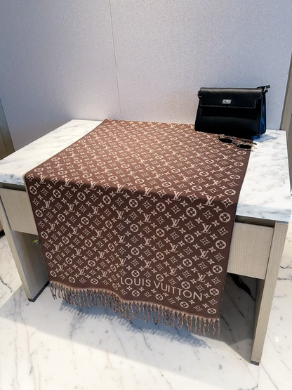 LEM651 new arrive  Hot sale brown grey color fashion beautiful  scarf  for woman gift  to choose