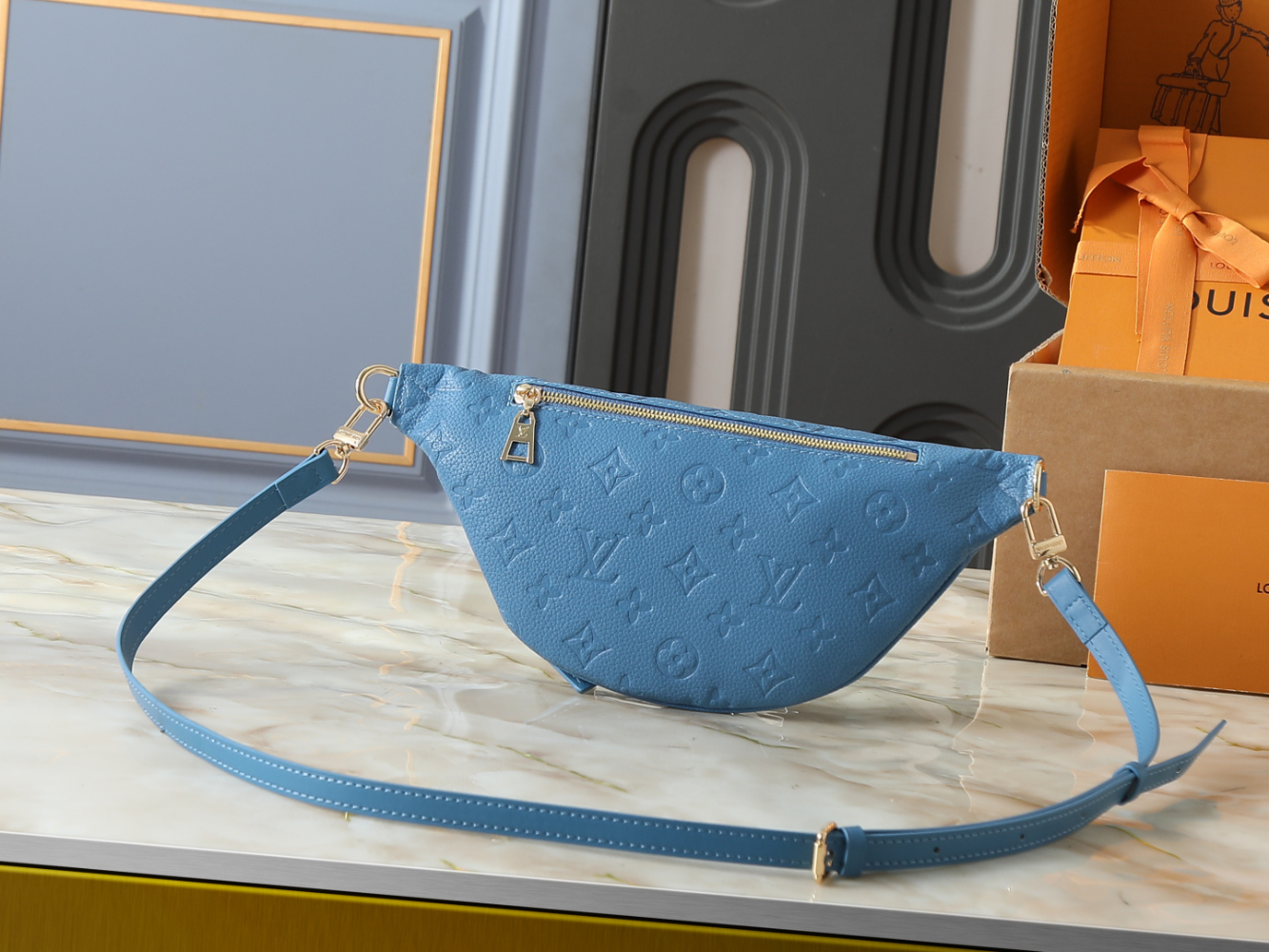 LEM508  New arrive fashion blue bag for woman beautiful gift to choose gift size to choose 31 x 15 x 6 CM